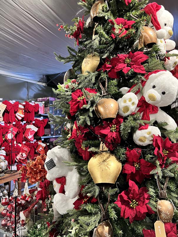 Décorations du sapin