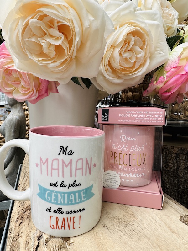 idee cadeau fete des meres mug et bougie