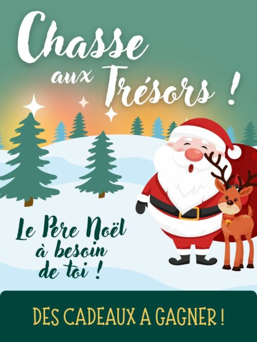 noël chasse aux trésors jardinerie potiez
